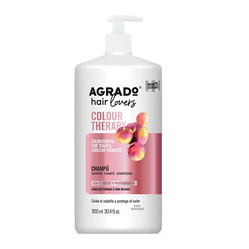 

AGRADO Шампунь для окрашенных волос COLOUR THERAPY 900, Шампунь для окрашенных волос COLOUR THERAPY