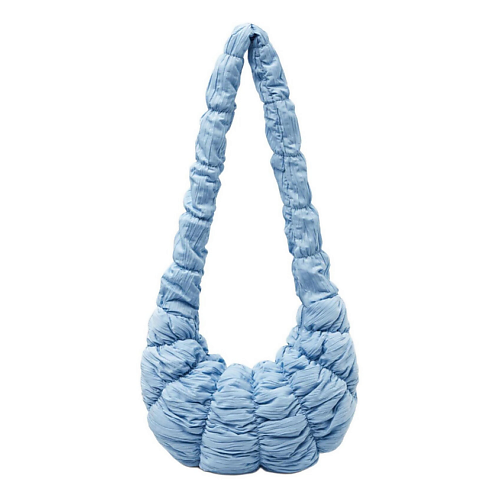 Сумка COS Сумка Croissant Light Blue