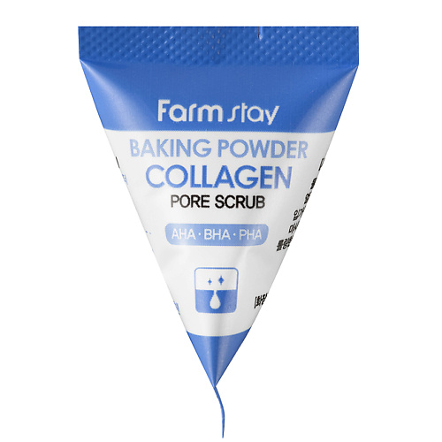

FARMSTAY Скраб для упругости кожи лица с коллагеном Baking Powder Collagen Pore Scrub 5, Скраб для упругости кожи лица с коллагеном Baking Powder Collagen Pore Scrub