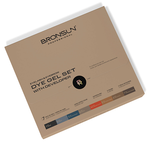 

BRONSUN Набор гель-красок с оксидантом лимитированная серия Gel Dye System, Набор гель-красок с оксидантом лимитированная серия Gel Dye System