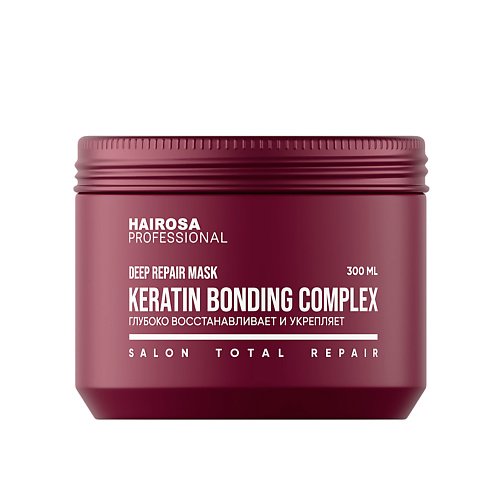 

HAIROSA Маска восстанавливающая и укрепляющая для волос DEEP REPAIR MASK 300, Маска восстанавливающая и укрепляющая для волос DEEP REPAIR MASK