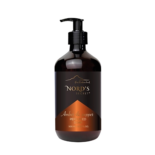 

NORD'S SECRET Крем-мыло для рук жидкое парфюмированное Perfumed Soap Amber & Pepper 500, Крем-мыло для рук жидкое парфюмированное Perfumed Soap Amber & Pepper