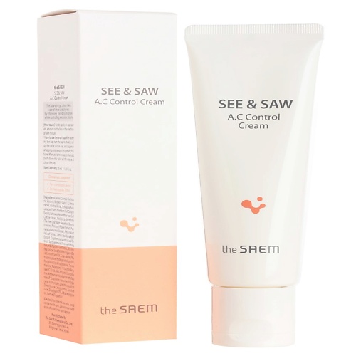 

THE SAEM Крем для контроля чистоты и жирности кожи 50, Крем для контроля чистоты и жирности кожи