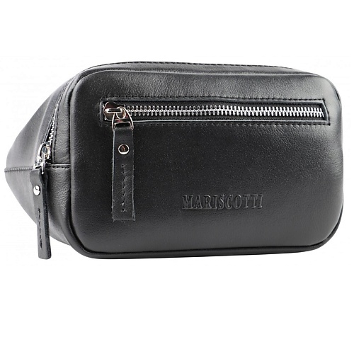 

FRANCHESCO MARISCOTTI Сумка поясная кожаная, Сумка поясная кожаная