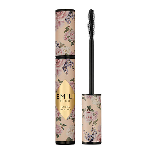 Тушь для ресниц EMILI FLOR Тушь для ресниц удлиняющая  Volume Mascara Черная