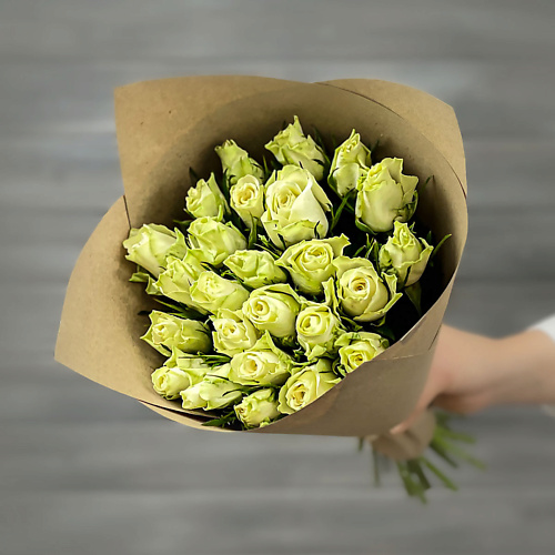 

БУКЕТ МАРКЕТ ДАРИТЕ С УДОВОЛЬСТВИЕМ Букет из 31 белой розы в крафте Кения 40 см., Букет из 31 белой розы в крафте Кения 40 см.