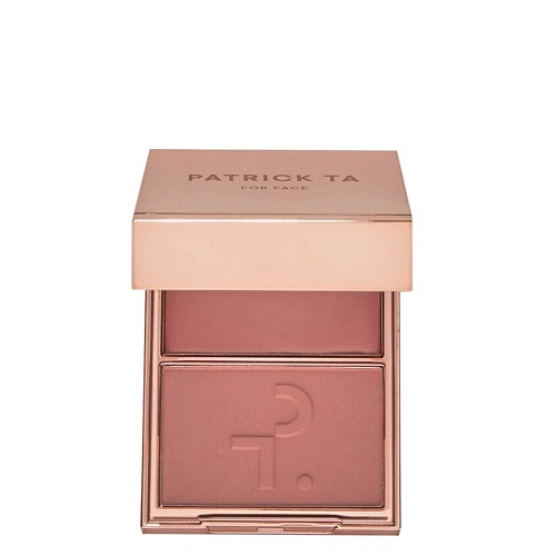 

PATRICK TA Двойные румяна Major Headlines Double-Take Cream and Powder Blush Duo, Двойные румяна Major Headlines Double-Take Cream and Powder Blush Duo