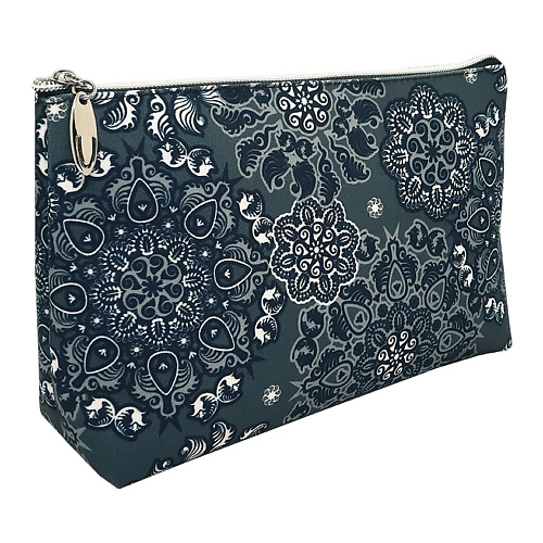 

ALISSIROSSI Косметичка женская большая дорожная из ткани "Серый узор", Косметичка женская большая дорожная из ткани "Серый узор"