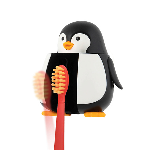 

FLIPPER Футляр для зубной щетки "Пингвин" в комплекте с детской зубной щеткой, Футляр для зубной щетки "Пингвин" в комплекте с детской зубной щеткой