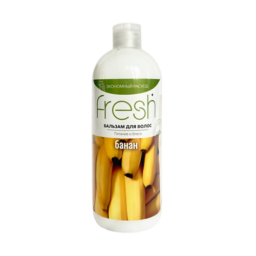 

MODUM Бальзам для волос FRESH Питание и блеск Банан 750, Бальзам для волос FRESH Питание и блеск Банан