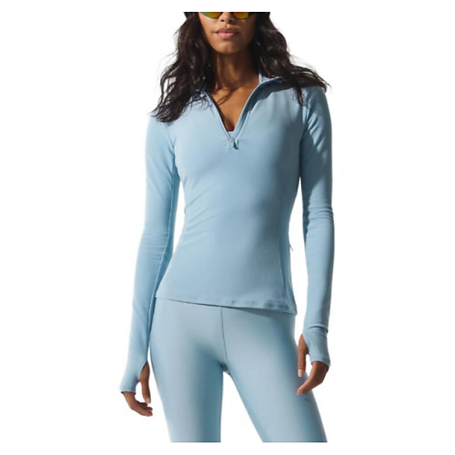 

ALO YOGA Лонгслив Alosoft 1/2 Zip Rapid Pullover, Лонгслив Alosoft 1/2 Zip Rapid Pullover