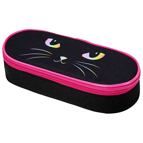 

BRAUBERG Пенал-футляр Cat eye, Пенал-футляр Cat eye
