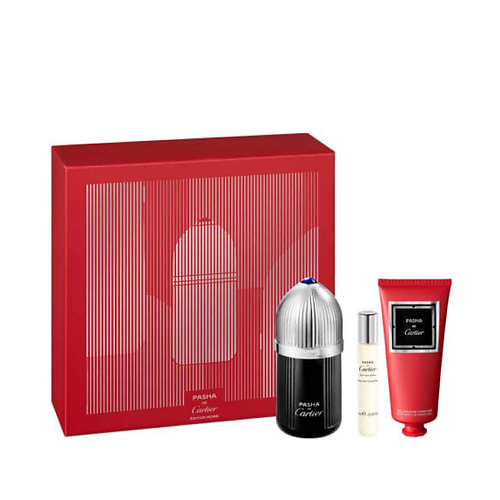 

CARTIER Набор Pasha de Edition Noire: Туалетная вода + Миниатюра + Гель для душа, Набор Pasha de Edition Noire: Туалетная вода + Миниатюра + Гель для душа