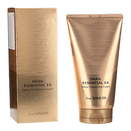 

THE SAEM Пенка для умывания с улиткой Essential EX Deep 150, Пенка для умывания с улиткой Essential EX Deep