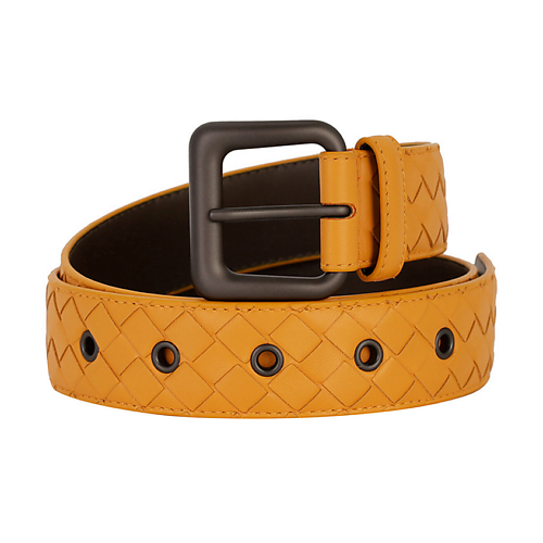 

BOTTEGA VENETA Ремень мужской Leather Belt Saffron, Ремень мужской Leather Belt Saffron