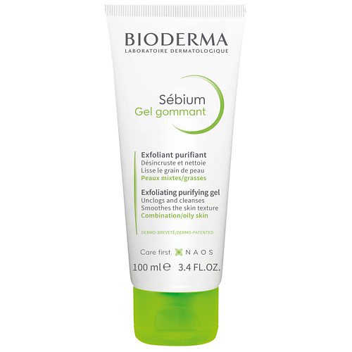 

BIODERMA Гуммирующий гель для выравнивания тона лица и борьбы с воспалениями Sebium 100, Гуммирующий гель для выравнивания тона лица и борьбы с воспалениями Sebium