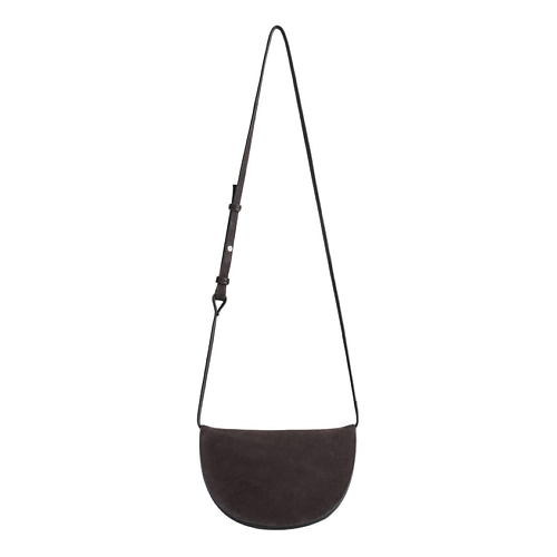Сумка COS Сумка Suede Crossbody Bags Women's Dark Brown