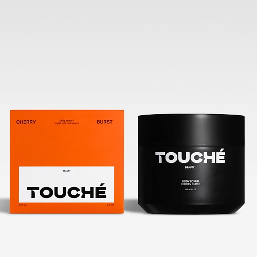 

TOUCHÉ BEAUTY Антицеллюлитный скраб с маслами ВЗРЫВНАЯ ВИШНЯ 300, Антицеллюлитный скраб с маслами ВЗРЫВНАЯ ВИШНЯ