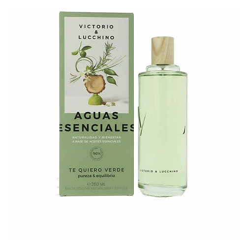 

VICTORIO & LUCCHINO Туалетная вода Aguas Esenciales Te Quiero Verde 250, Туалетная вода Aguas Esenciales Te Quiero Verde