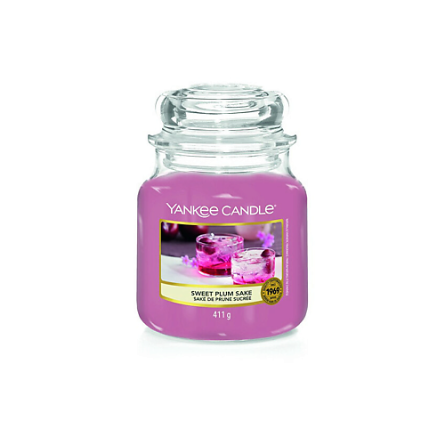 

YANKEE CANDLE Ароматическая свеча Classic small Sweet Plum Sake 411, Ароматическая свеча Classic small Sweet Plum Sake