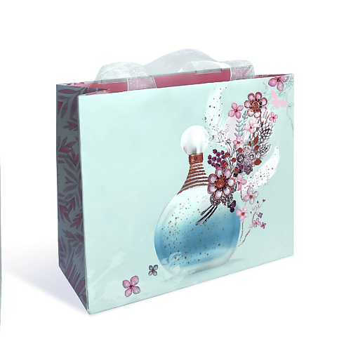 

ЛАКАРТ ДИЗАЙН Пакет подарочный голубой, Пакет подарочный голубой