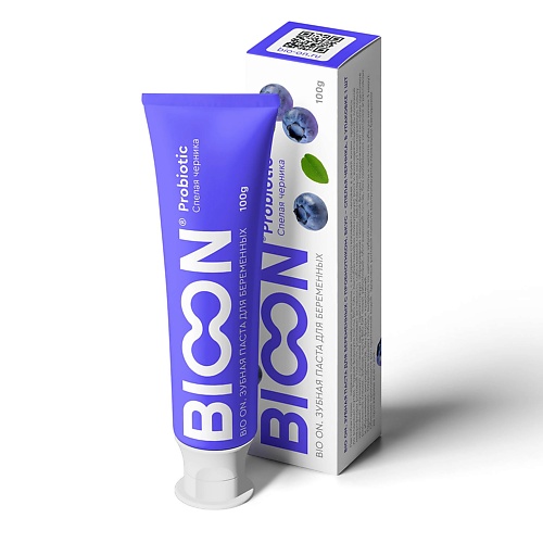 

LOVULAR Зубная паста для беременных с пробиотиком, спелая черника 100, Зубная паста для беременных с пробиотиком, спелая черника