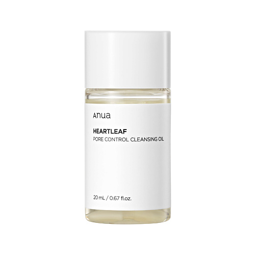 

ANUA Гидрофильное масло для очищения пор с хауттюйнией HEARTLEAF PORE CONTROL CLEANSING OIL 20, Гидрофильное масло для очищения пор с хауттюйнией HEARTLEAF PORE CONTROL CLEANSING OIL