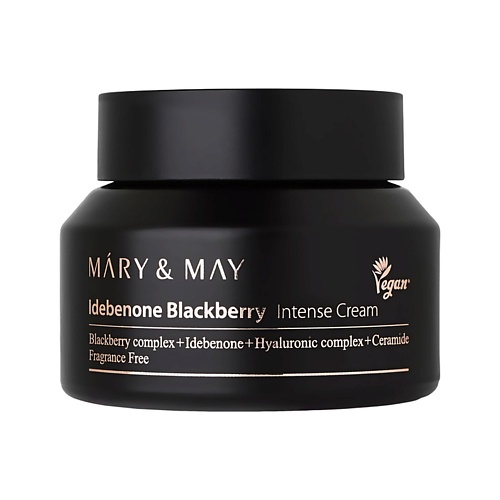 

MARY&MAY Крем для лица с идебеноном и экстрактом ежевики 70, Крем для лица с идебеноном и экстрактом ежевики
