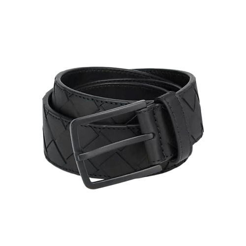 

BOTTEGA VENETA Ремень мужской кожаный плетеный для повседневного ношения Bottega Veneta, Ремень мужской кожаный плетеный для повседневного ношения Bottega Veneta