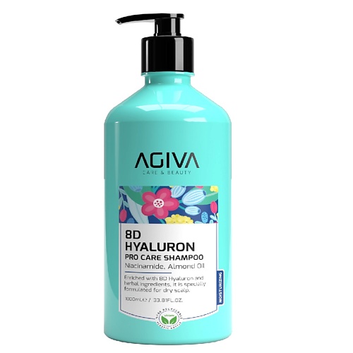 

AGIVA BEAUTY Шампунь для волос 8D Hyoluron Pro Care 1000, Шампунь для волос 8D Hyoluron Pro Care