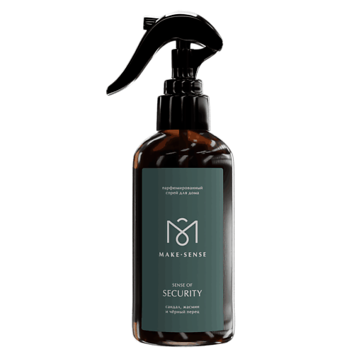 

MAKE SENSE Парфюмированный спрей для дома сандал, жасмин и чёрный перец 300, Парфюмированный спрей для дома сандал, жасмин и чёрный перец