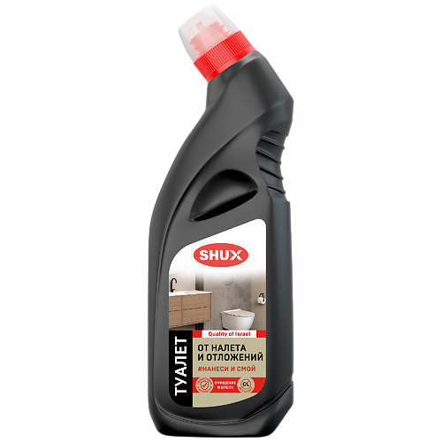 

SHUX Чистящее средство для унитазов, от налета и отложений 700, Чистящее средство для унитазов, от налета и отложений