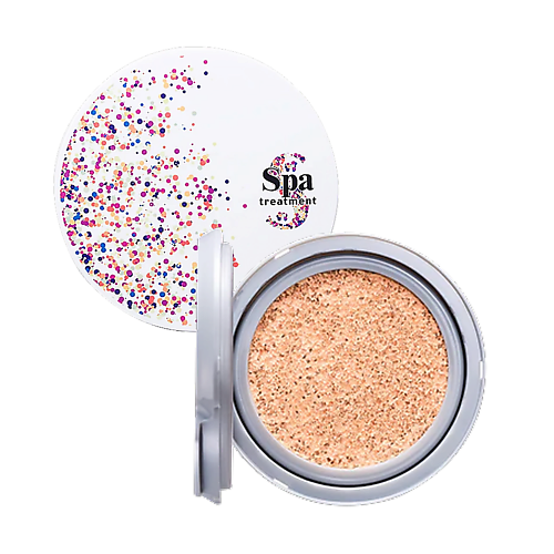 

SPA TREATMENT Тональный крем кушон для лица Glow Cushion SPF50+ PA+, Тональный крем кушон для лица Glow Cushion SPF50+ PA+
