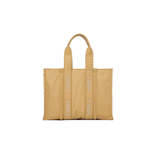 

CHLOE Сумка Woody Recycled Nylon Tote, Сумка Woody Recycled Nylon Tote