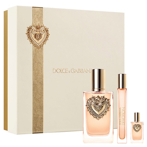 Парфюмерная вода DOLCE&GABBANA Подарочный набор женский Devotion Trio Gift Set