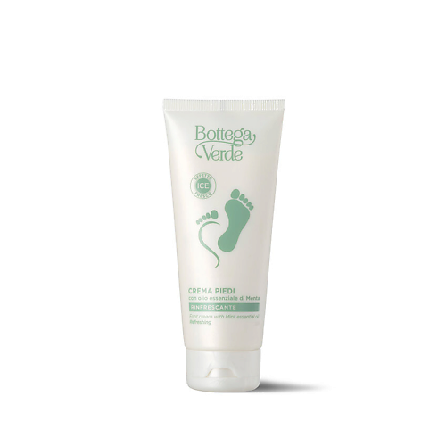 

BOTTEGA VERDE Освежающий крем для ног с эфирным маслом мяты Foot Cream 100, Освежающий крем для ног с эфирным маслом мяты Foot Cream