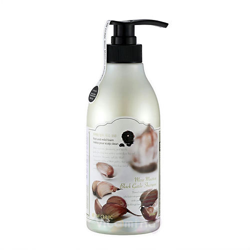 

3W CLINIC Маска для волос увлажняющая с чёрным чесноком MORE MOISTURE BLACK 500, Маска для волос увлажняющая с чёрным чесноком MORE MOISTURE BLACK
