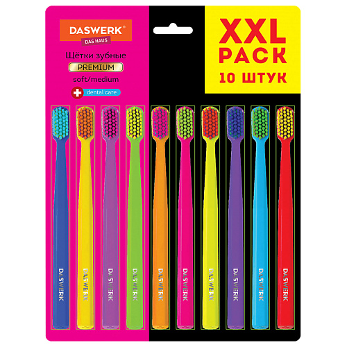 

DASWERK Зубные щетки MEDIUM SOFT, Зубные щетки MEDIUM SOFT