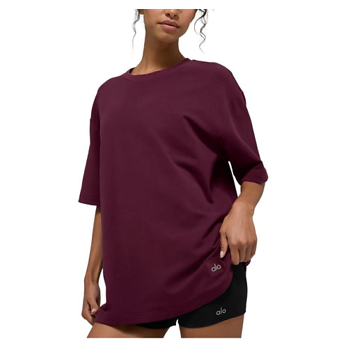 

ALO YOGA Футболка Double Take Short Sleeve, Футболка Double Take Short Sleeve