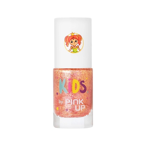 

PINK UP Детский лак для ногтей KIDS на водной основе 5, Детский лак для ногтей KIDS на водной основе
