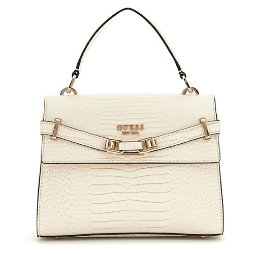 

GUESS Сумка с анималистичным принтом Silvye Top Handle Flap Bag, Сумка с анималистичным принтом Silvye Top Handle Flap Bag