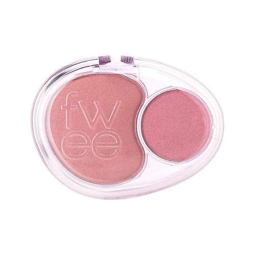 Румяна FWEE Румяна для лица MELLOW DUAL BLUSH двойные пудровые