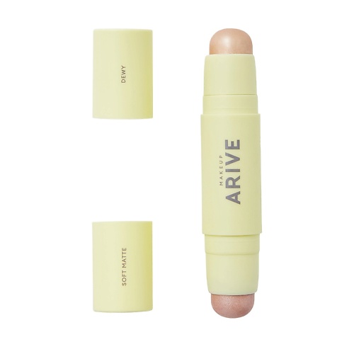 

ARIVE MAKEUP Двойной стик-хайлайтер Duo Highlighter Stick Soft Matte & Dewy, Двойной стик-хайлайтер Duo Highlighter Stick Soft Matte & Dewy
