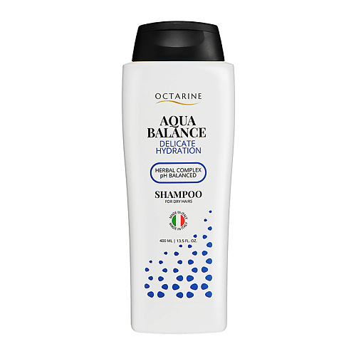 

OCTARINE Увлажняющий шампунь для сухих волос Aqua Balance Delicate Hydration Shampoo 400, Увлажняющий шампунь для сухих волос Aqua Balance Delicate Hydration Shampoo