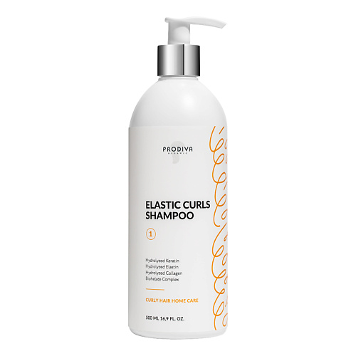 

PRODIVA Шампунь для кудрявых и вьющихся волос ELASTIC CURLS 500, Шампунь для кудрявых и вьющихся волос ELASTIC CURLS