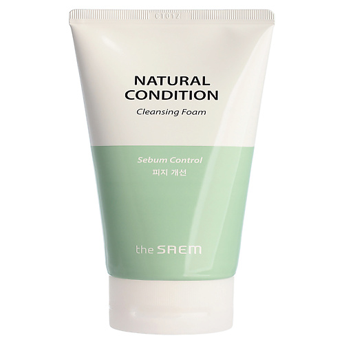

THE SAEM Пенка для умывания Natural Condition Cleansing Foam [Sebum Controlling] 150, Пенка для умывания Natural Condition Cleansing Foam [Sebum Controlling]