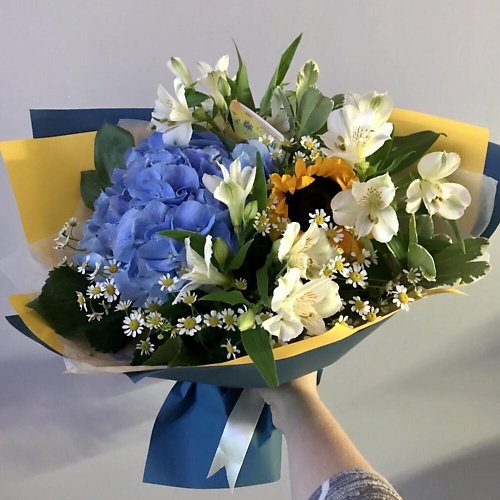 

ILE DE FLEURS Гортензия и подсолнух, Гортензия и подсолнух