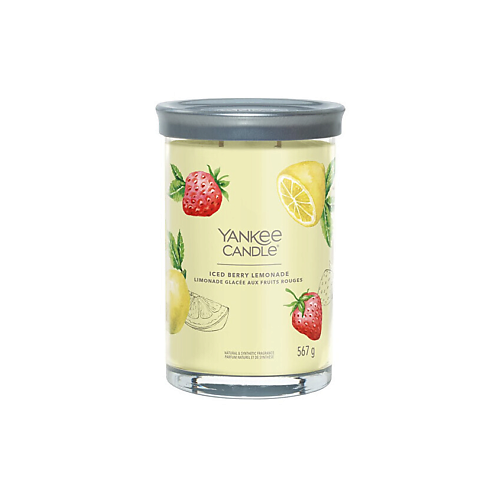 

YANKEE CANDLE Ароматическая свеча Iced Berry Lemonade 567, Ароматическая свеча Iced Berry Lemonade