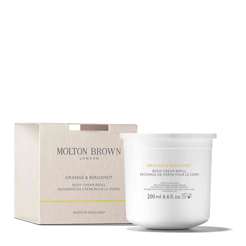 

MOLTON BROWN Сменный блок крема для тела Orange & Bergamot Body Cream Refill 200, Сменный блок крема для тела Orange & Bergamot Body Cream Refill