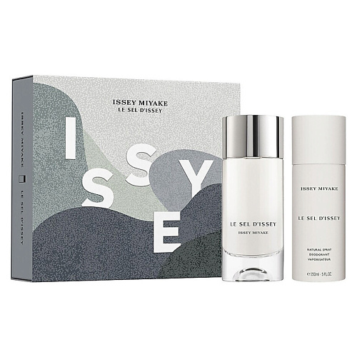 

ISSEY MIYAKE Парфюмерный набор Le Sel D'Issey: туалетная вода + дезодорант-спрей, Парфюмерный набор Le Sel D'Issey: туалетная вода + дезодорант-спрей